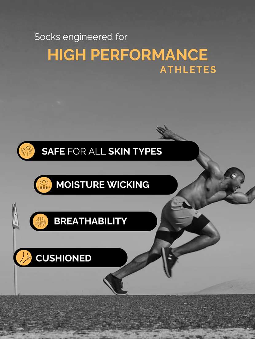 unisex pack of 5 ankle length sock - 21904534 -  Standard Image - 4