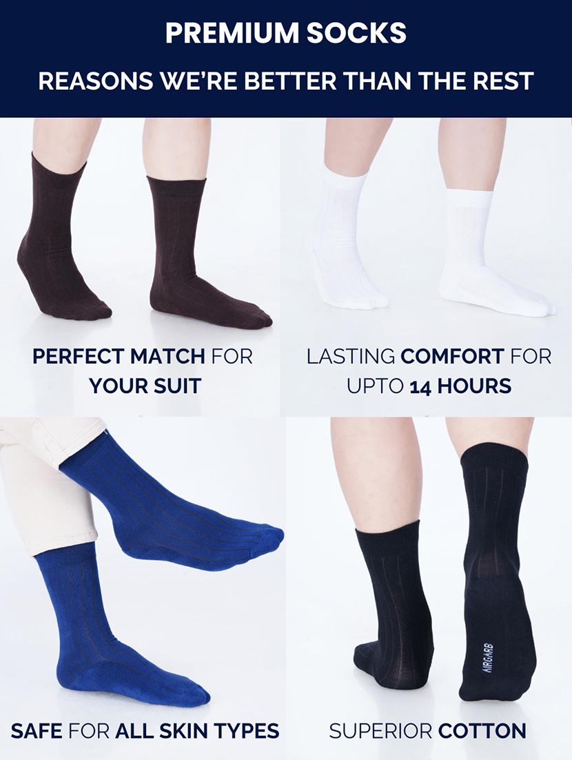 men pack of 3 above ankle length socks - 21904560 -  Standard Image - 1