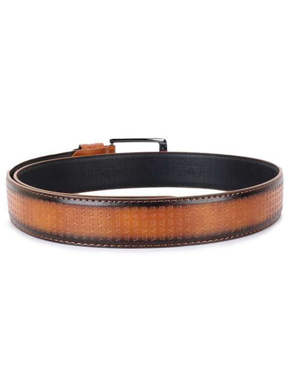 men tan textured belt - 21904605 -  Standard Image - 4