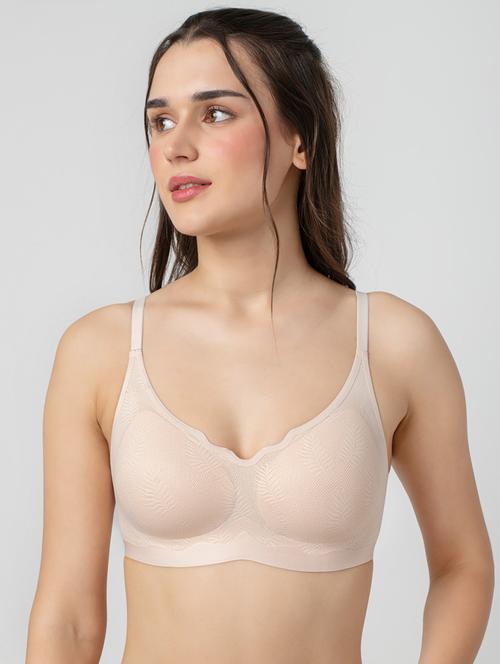 women solid lightly padded bra - 21904813 - Standard Image - 0