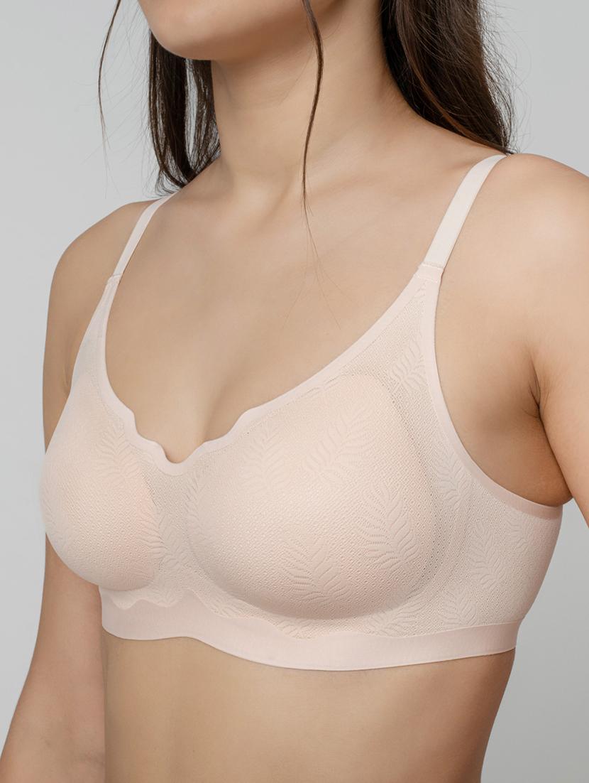 women solid lightly padded bra - 21904813 - Standard Image - 4