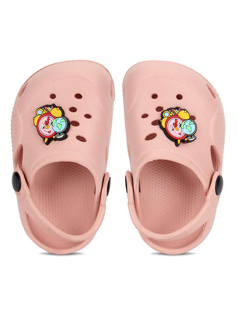 kids pink solid clog - 21904864 -  Standard Image - 4