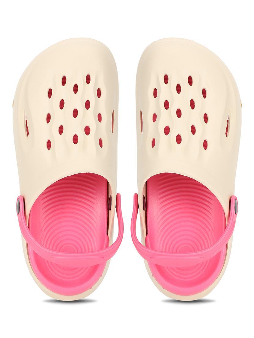 kids beige solid clog - 21904879 - Standard Image - 4