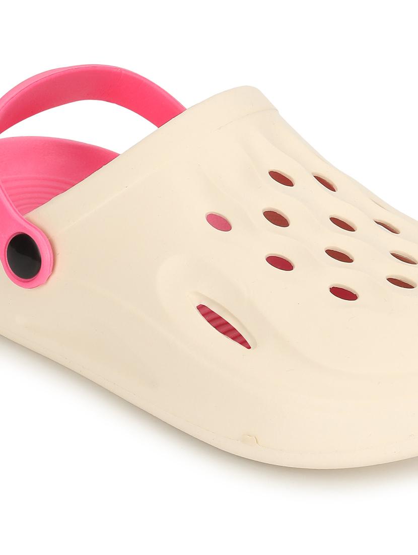 kids beige solid clog - 21904879 - Standard Image - 6