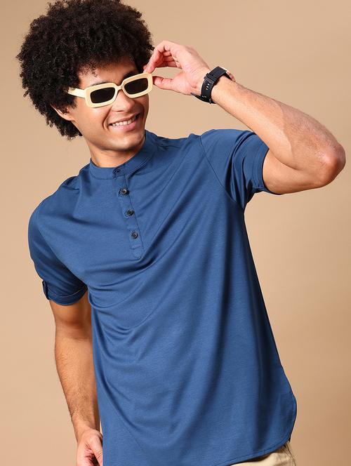 men solid short sleeve regular fit t-shirt - 21904935 -  Standard Image - 0