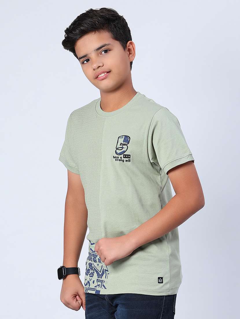 boys printed short sleeve t-shirt - 21905121 -  Standard Image - 1