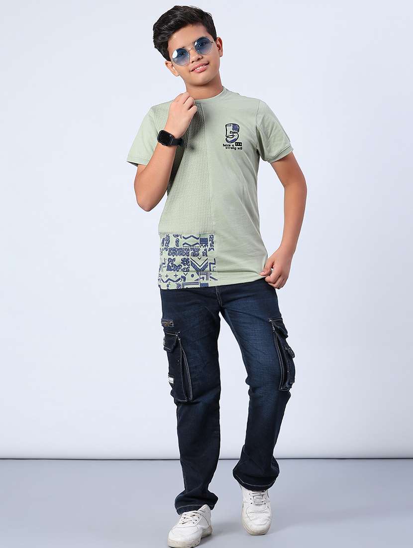 boys printed short sleeve t-shirt - 21905121 -  Standard Image - 4