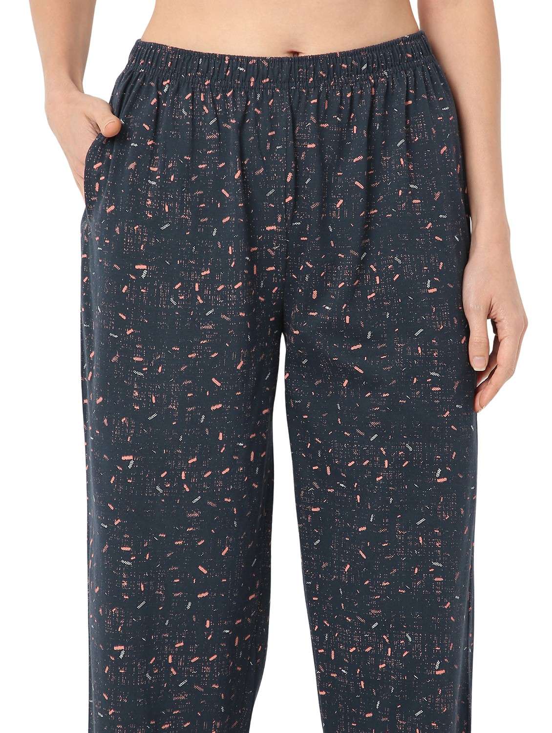 women printed mid rise pajama - 21905197 - Standard Image - 4