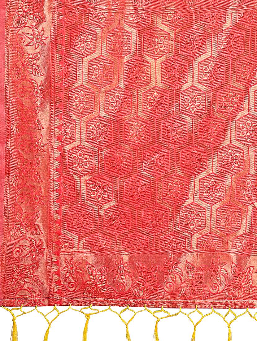 women self design banarasi saree with blouse - 21905253 -  Standard Image - 4