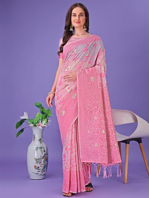 women self design banarasi saree with blouse - 21905265 -  Standard Image - 0