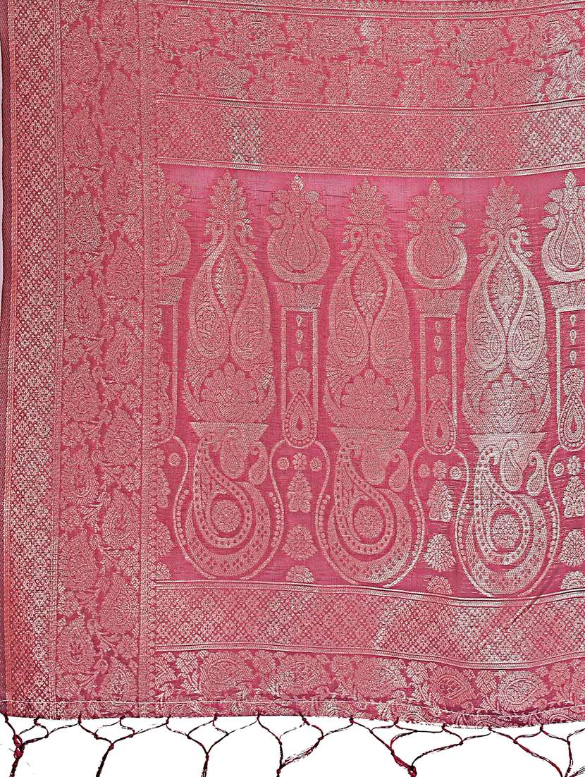 women self design banarasi saree with blouse - 21905276 -  Standard Image - 4