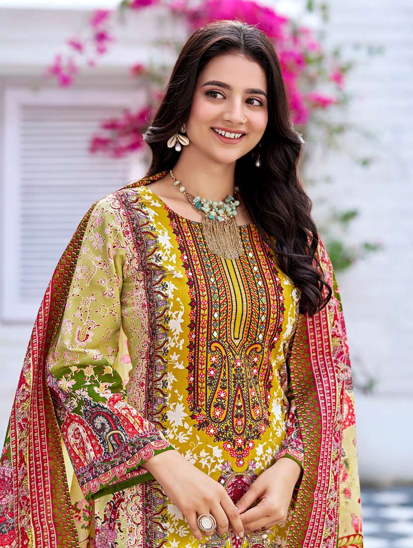 women long sleeve kurta pant with dupatta set - 21905442 -  Standard Image - 4