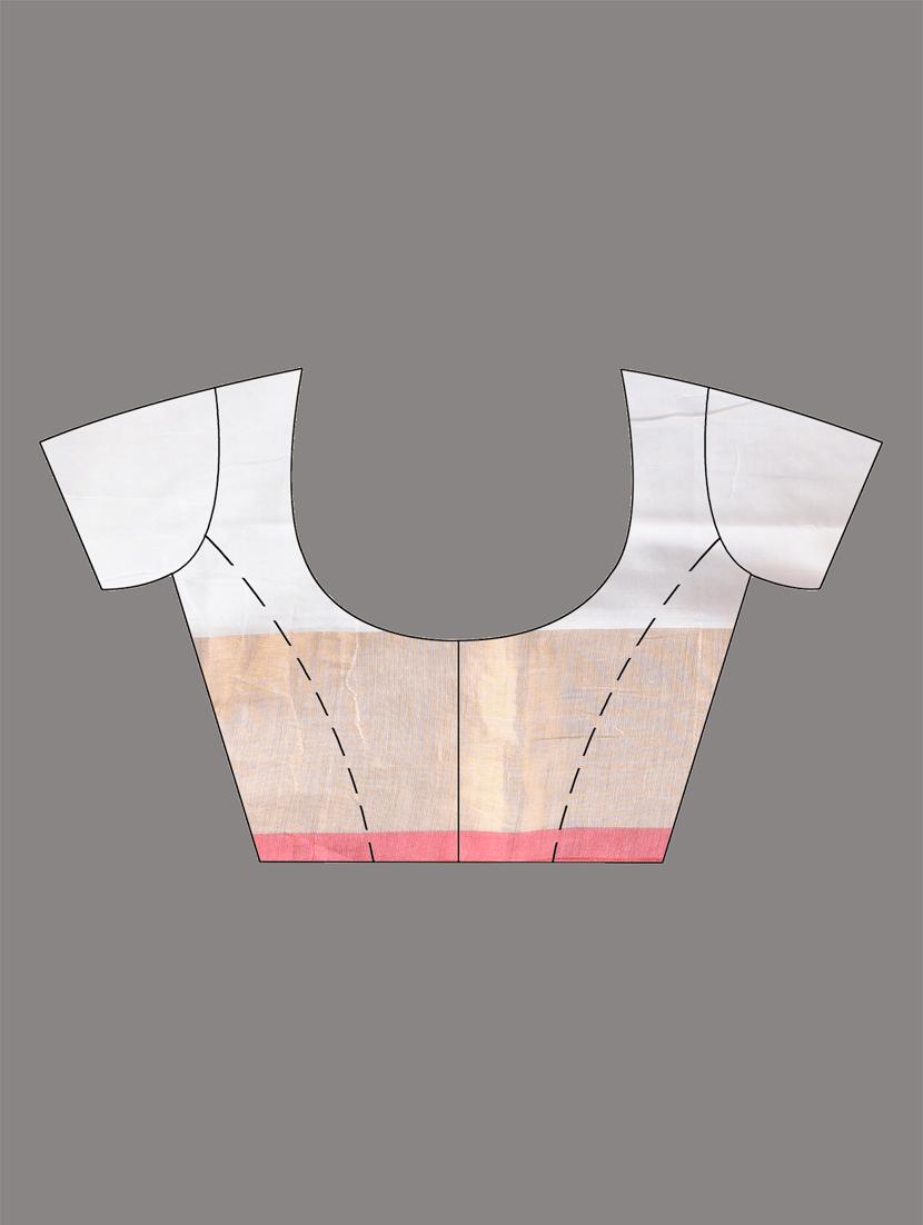 women white handloom saree with blouse - 21905536 - Standard Image - 6