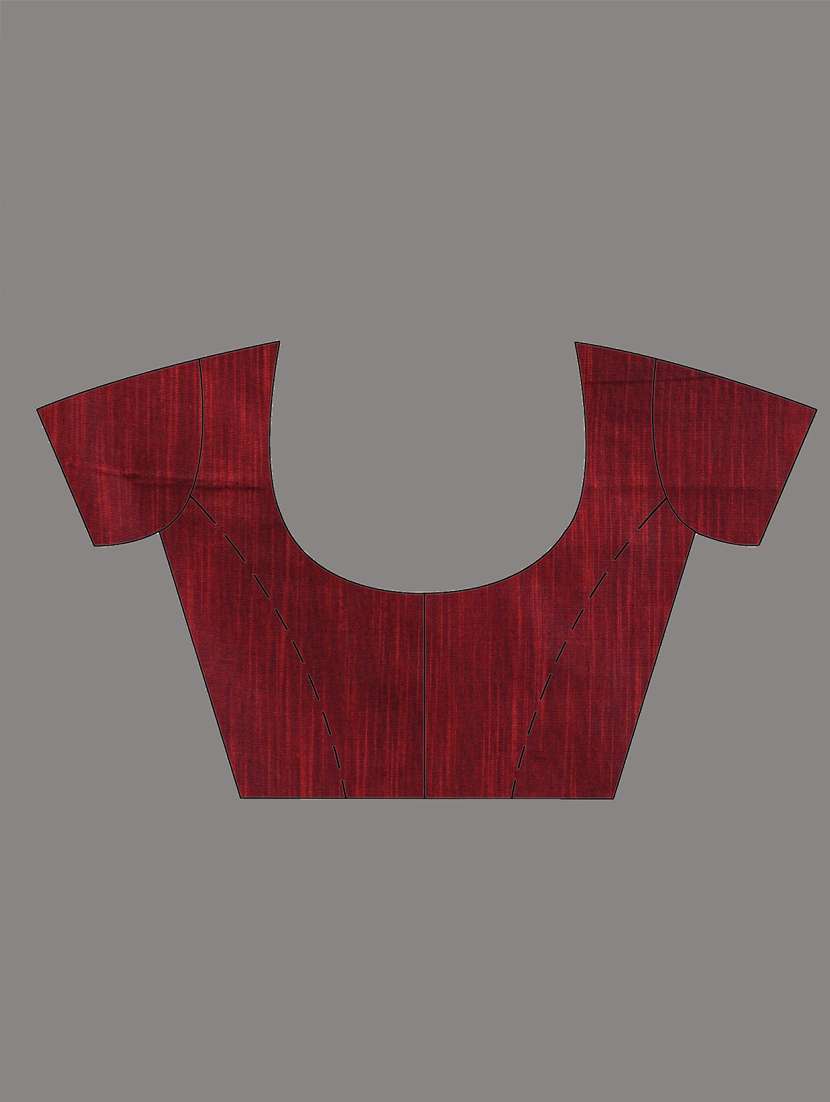 women chevron handloom saree with blouse - 21905549 - Standard Image - 6