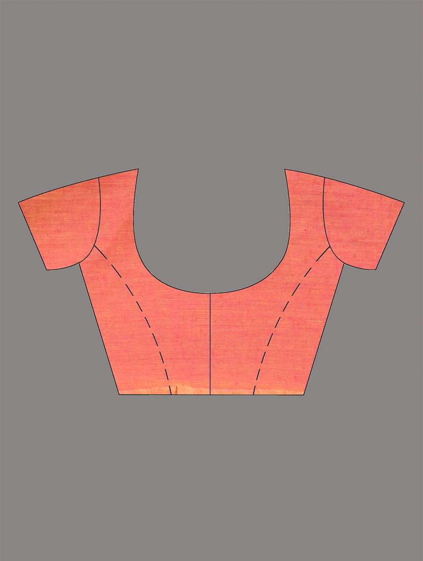 women checkered handloom saree with blouse - 21905576 -  Standard Image - 6