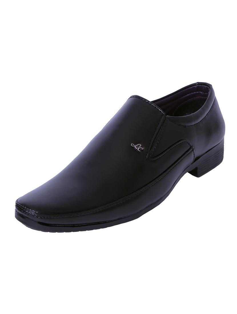 men black slip on formal shoes - 21905620 - Zoom Image - 0