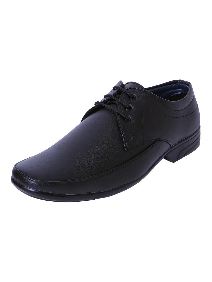 men black lace-up derby - 21905623 -  Zoom Image - 0