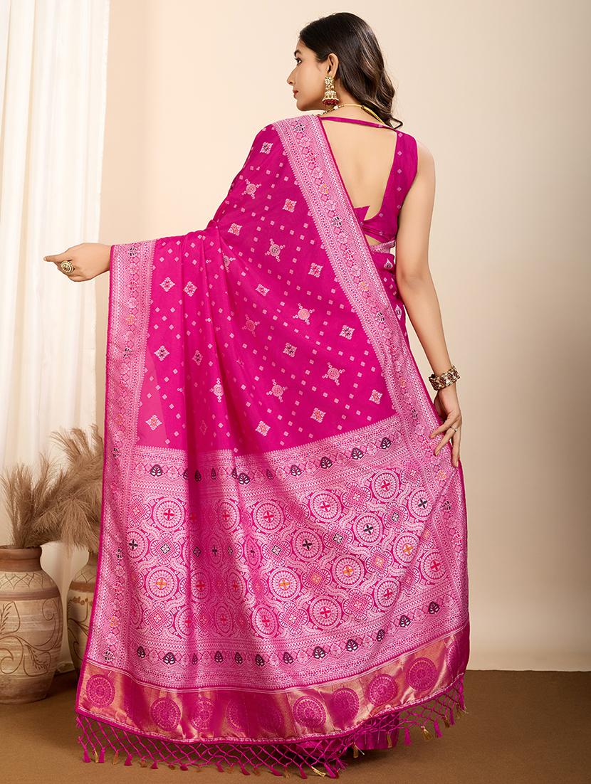 women self design banarasi saree with blouse - 21905800 -  Standard Image - 1