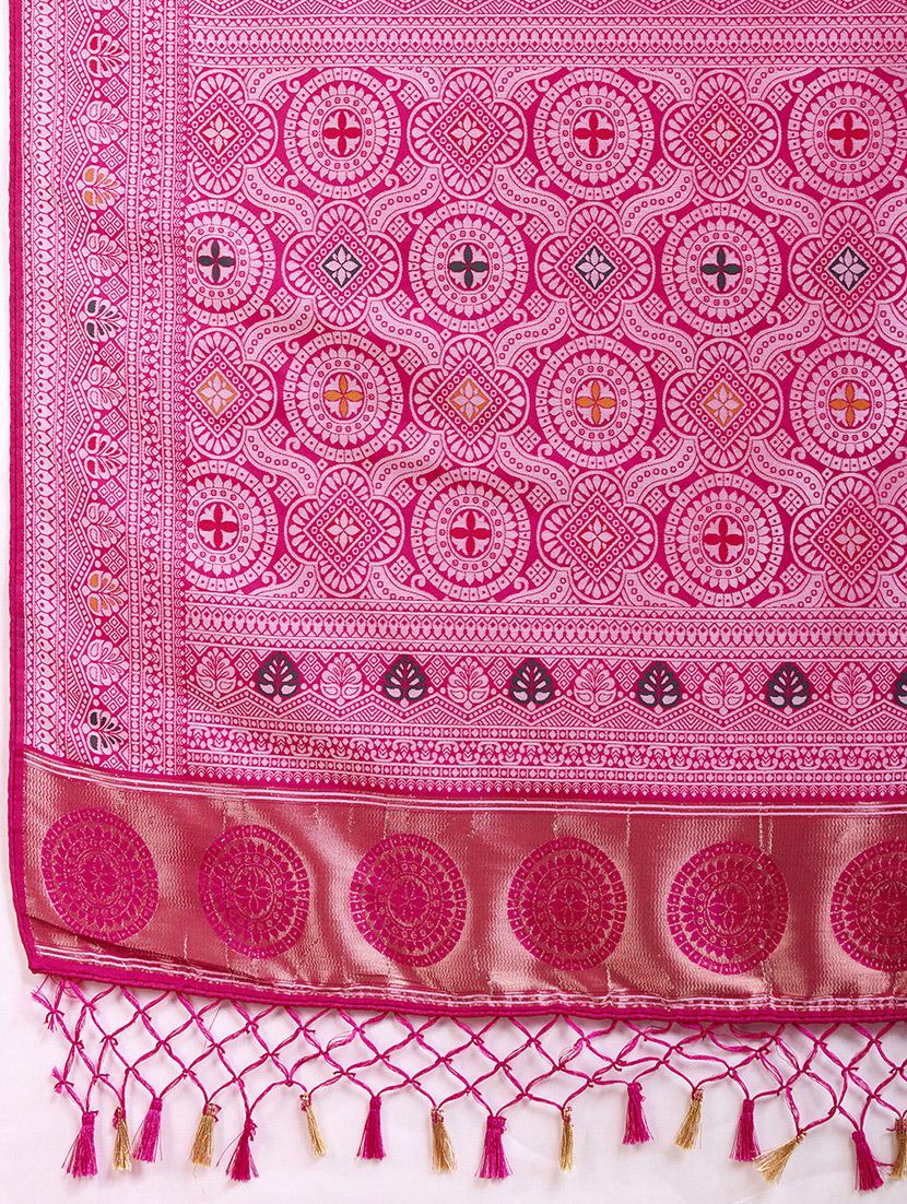 women self design banarasi saree with blouse - 21905800 - Standard Image - 4