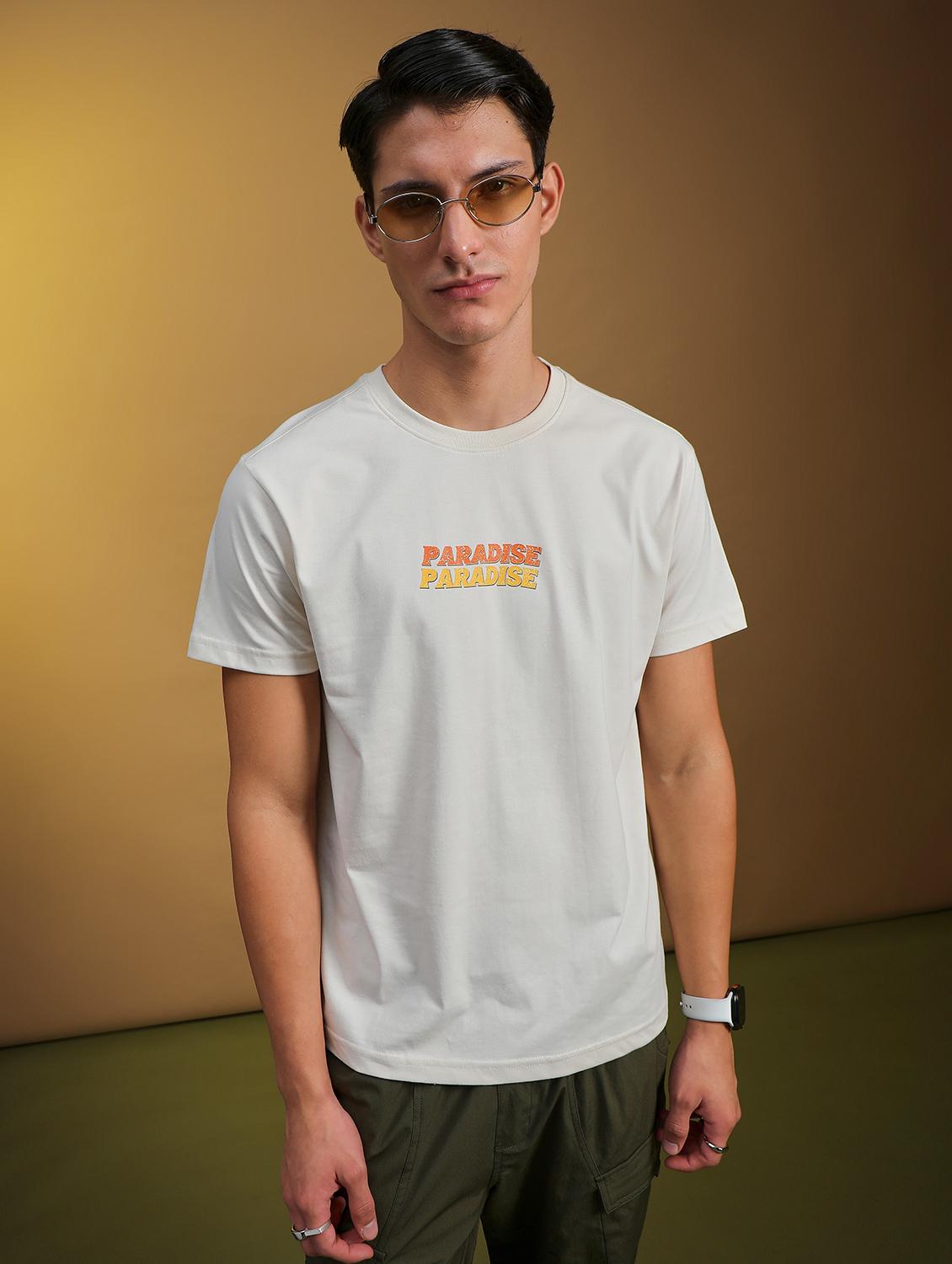 light grey poly cotton single jersey tshirt - 21906463 - Standard Image - 1