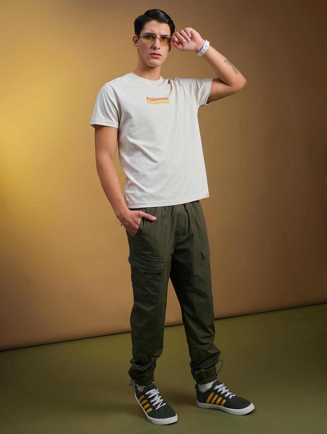 light grey poly cotton single jersey tshirt - 21906463 - Standard Image - 4