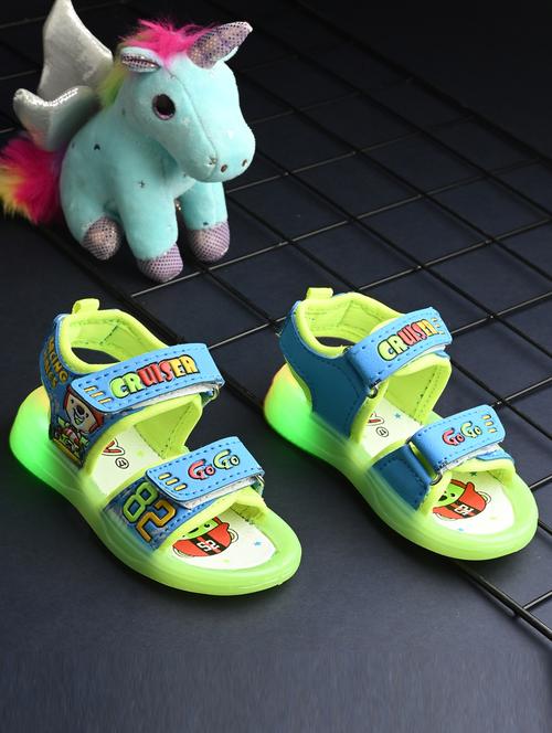 kids green printed floater - 21906558 -  Standard Image - 0