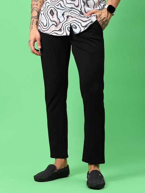 men solid mid rise straight fit chinos  - 21906771 -  Standard Image - 0