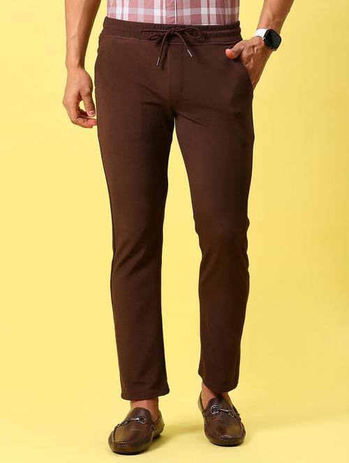 men solid mid rise slim fit chinos  - 21906774 -  Standard Image - 0