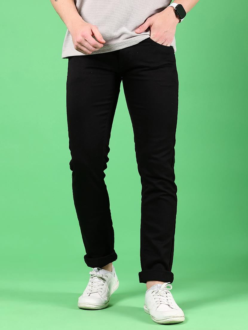 men solid mid rise slim fit jean - 21906794 -  Standard Image - 1