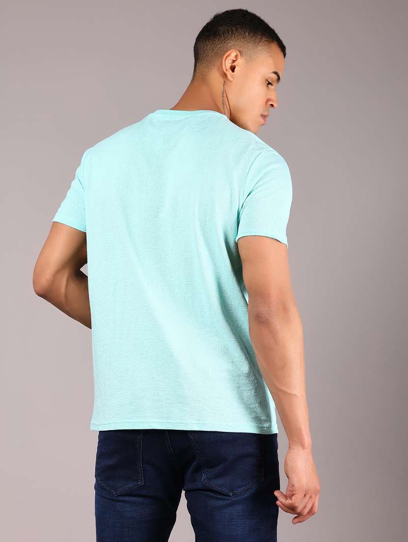 men solid short sleeve regular fit t-shirt - 21906819 - Standard Image - 1