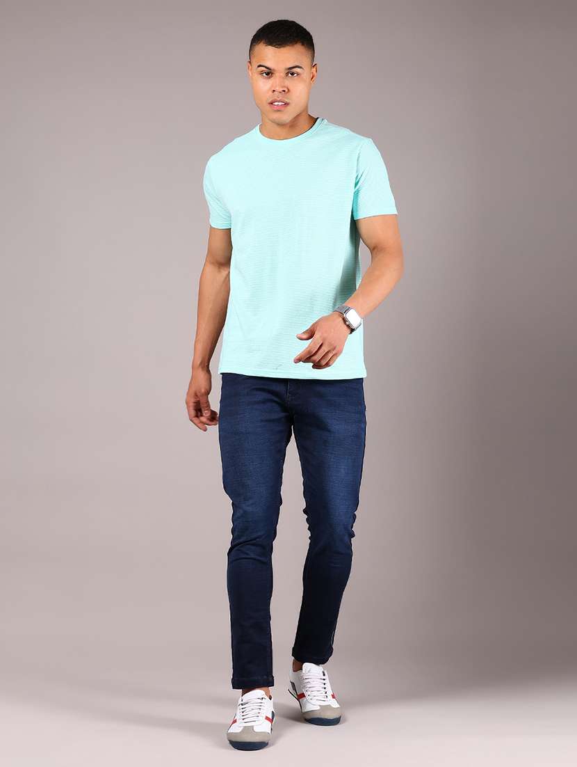 men solid short sleeve regular fit t-shirt - 21906819 - Standard Image - 4