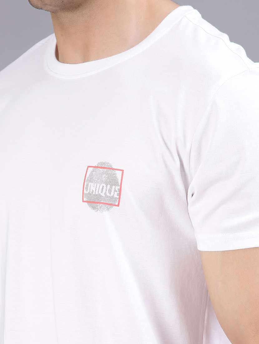men printed short sleeve regular fit t-shirt - 21906833 -  Standard Image - 4