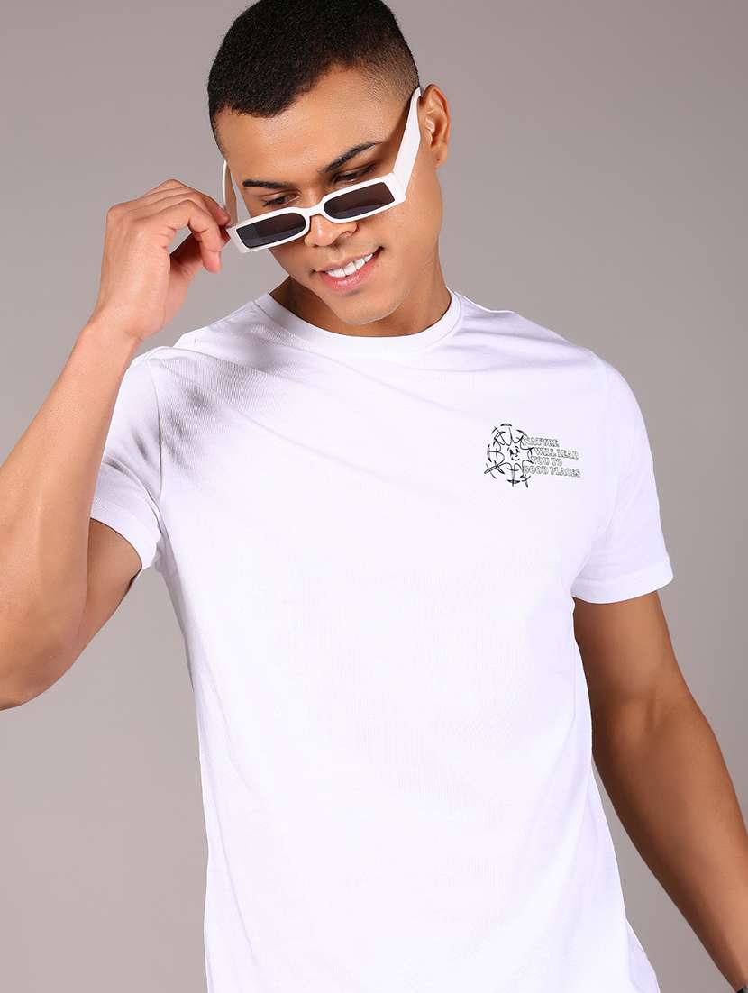 men printed short sleeve regular fit t-shirt - 21906857 -  Standard Image - 1