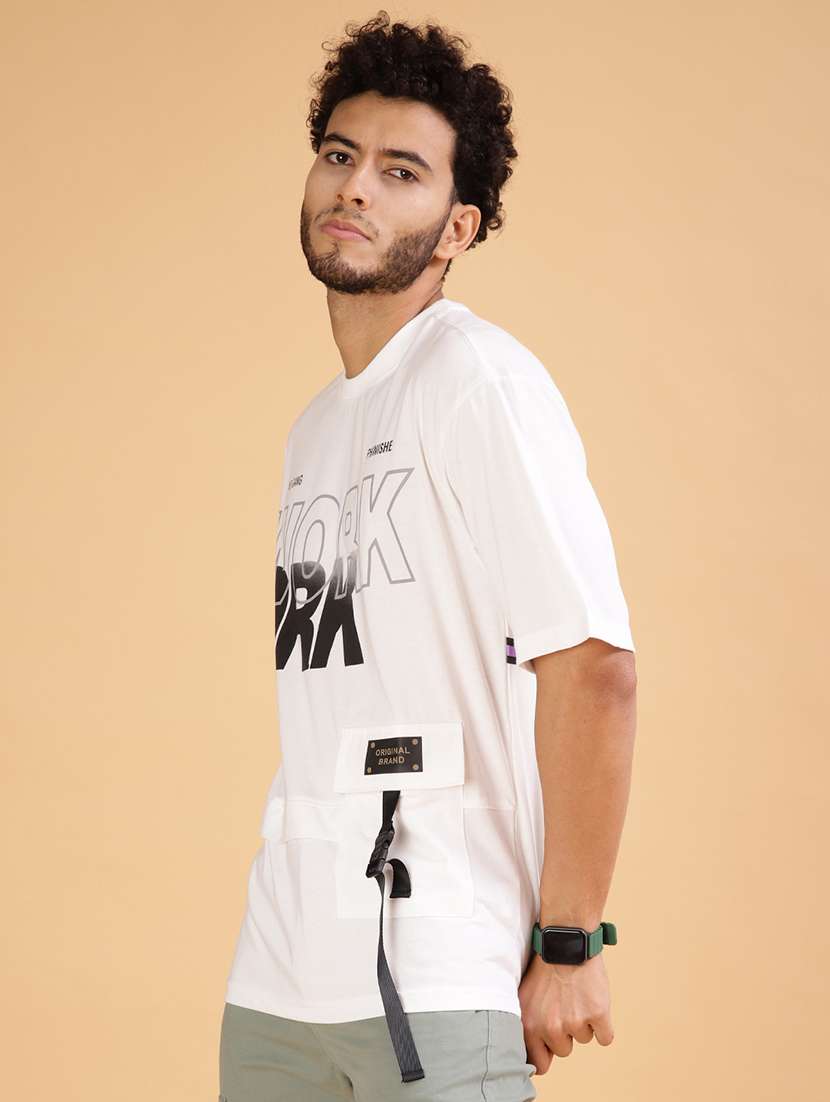 men typographic short sleeve regular fit t-shirt - 21906872 -  Standard Image - 1