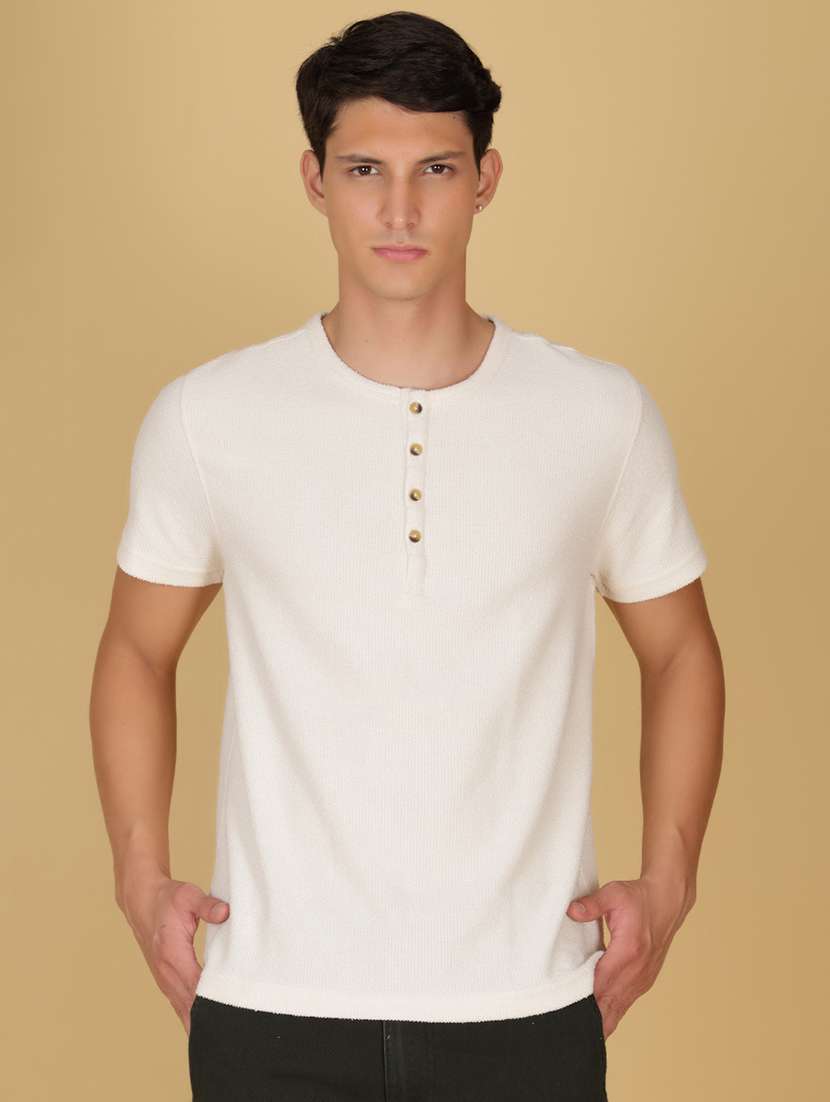 men solid short sleeve regular fit t-shirt - 21906873 -  Standard Image - 1