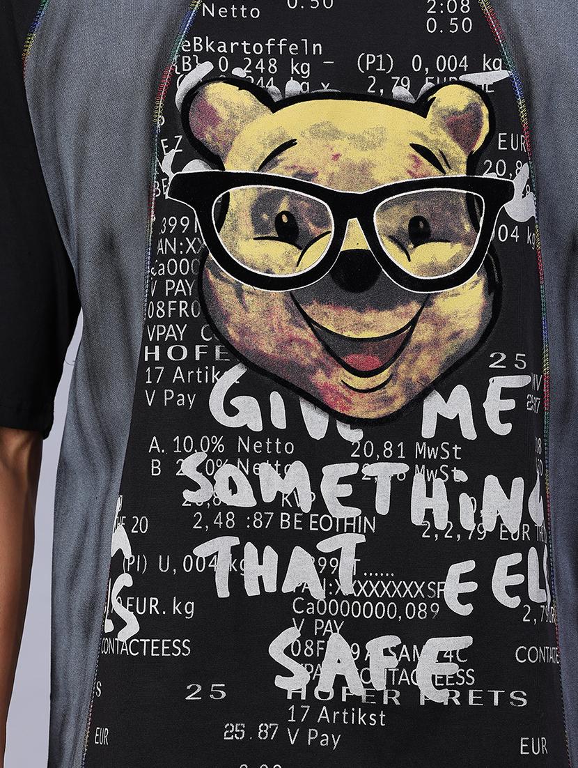 men printed short sleeve regular fit t-shirt - 21906875 - Standard Image - 4