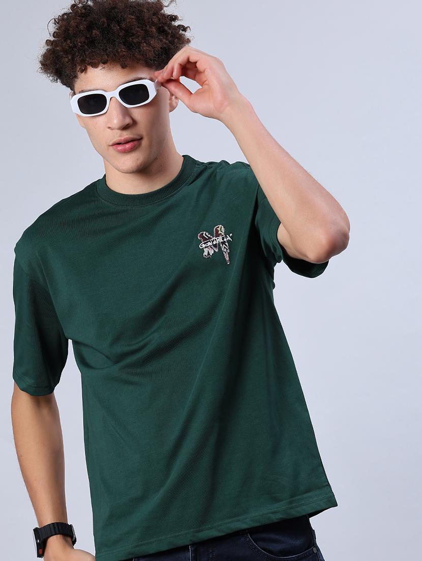 men printed short sleeve regular fit t-shirt - 21906876 - Zoom Image - 0