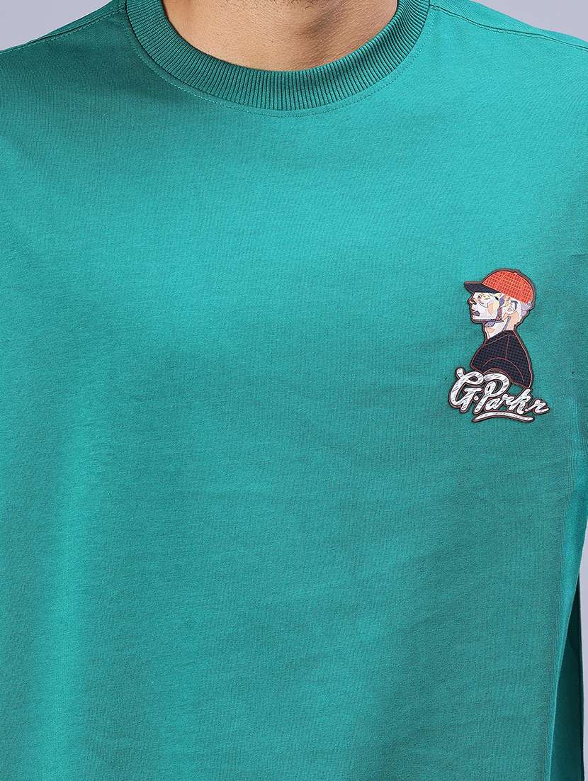 men back print short sleeve regular fit t-shirt - 21906878 - Standard Image - 4