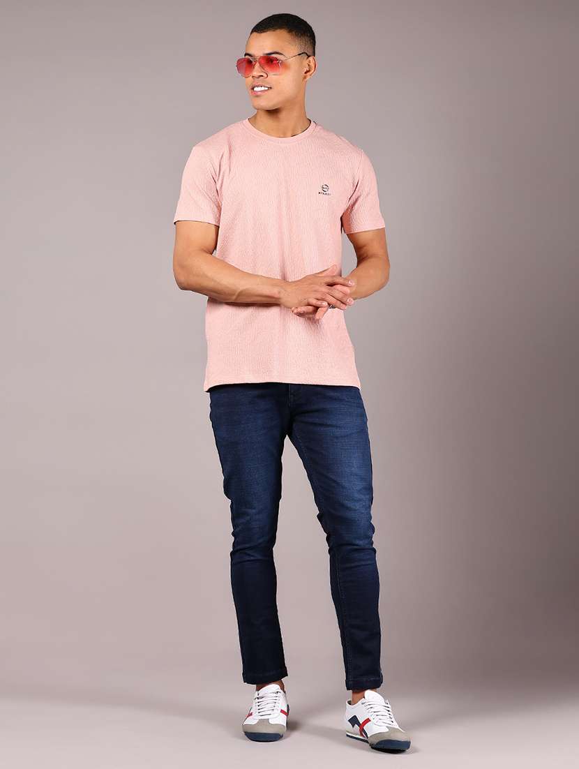 men solid short sleeve regular fit t-shirt - 21906939 -  Standard Image - 4