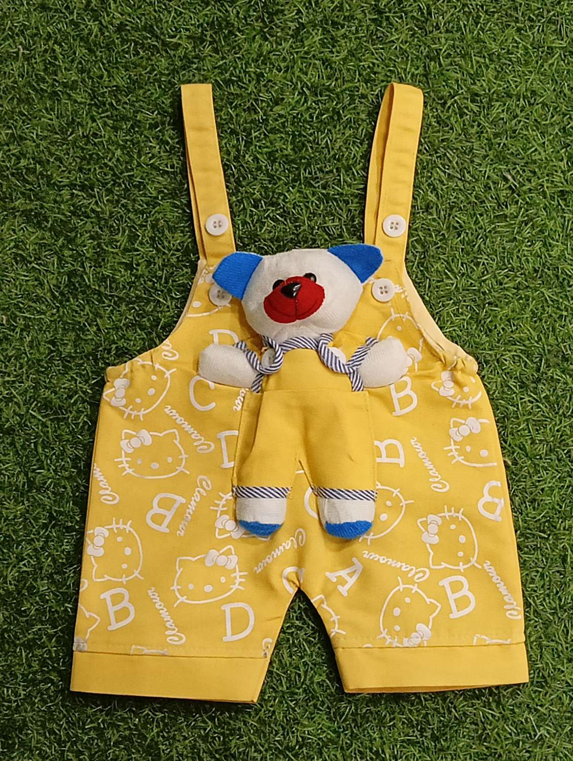 boys printed round neck t-shirt & duangaree set - 21907737 -  Standard Image - 4