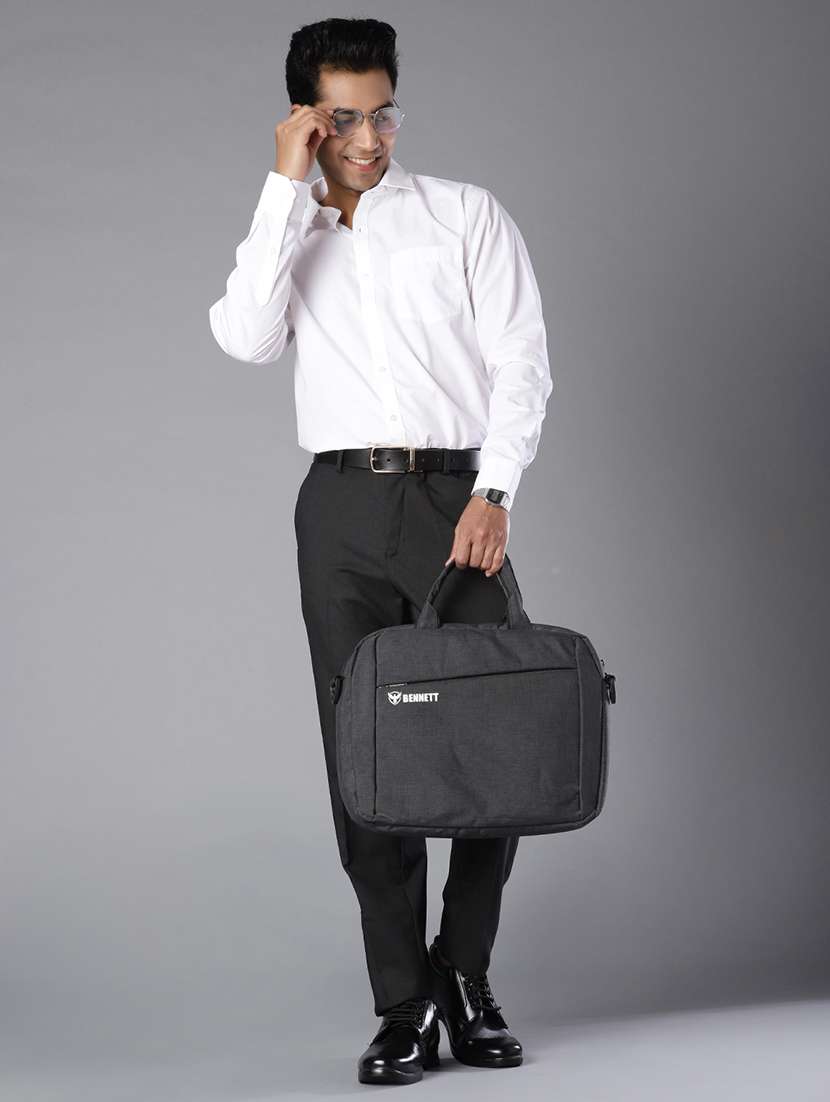 men solid long sleeve regular fit formal shirt - 21908043 - Standard Image - 4