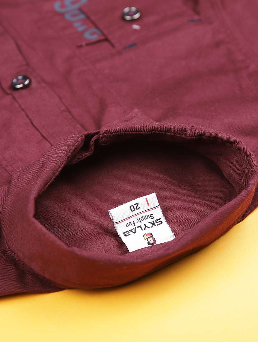 boys typographic shirt & short twin set - 21908052 -  Standard Image - 4