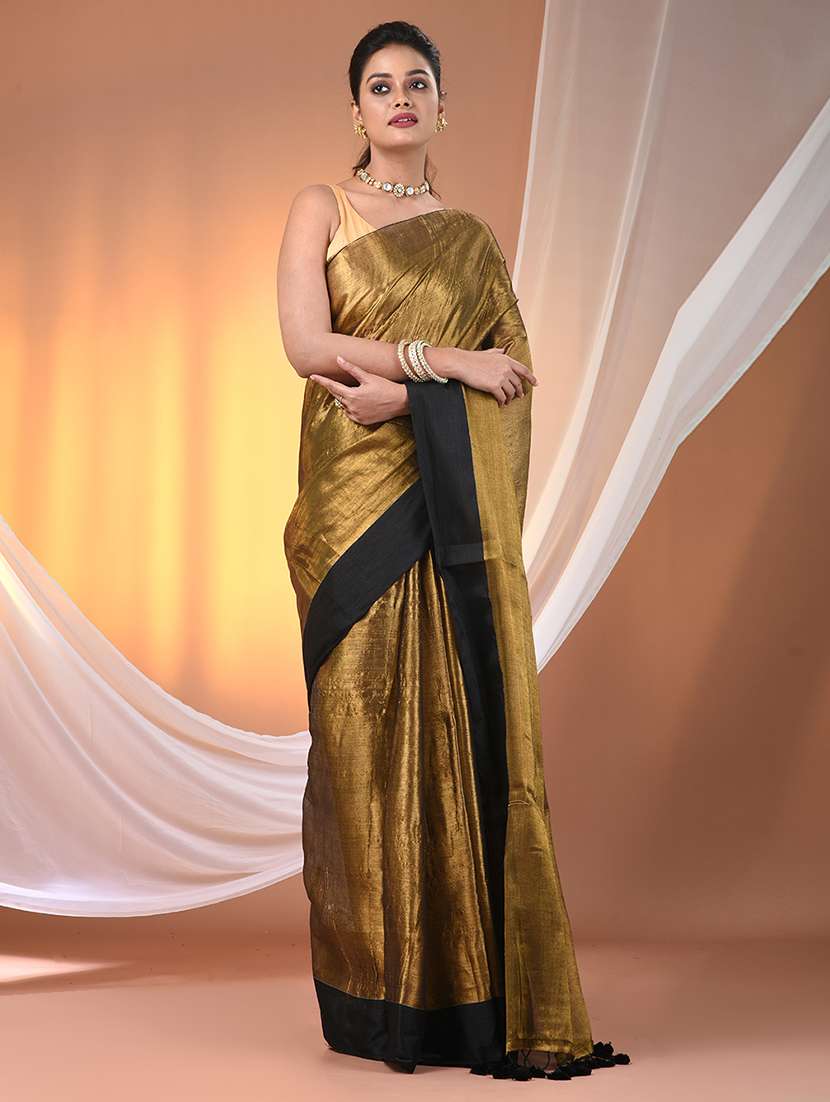women solid casual wear saree with blouse - 21908334 - Standard Image - 1