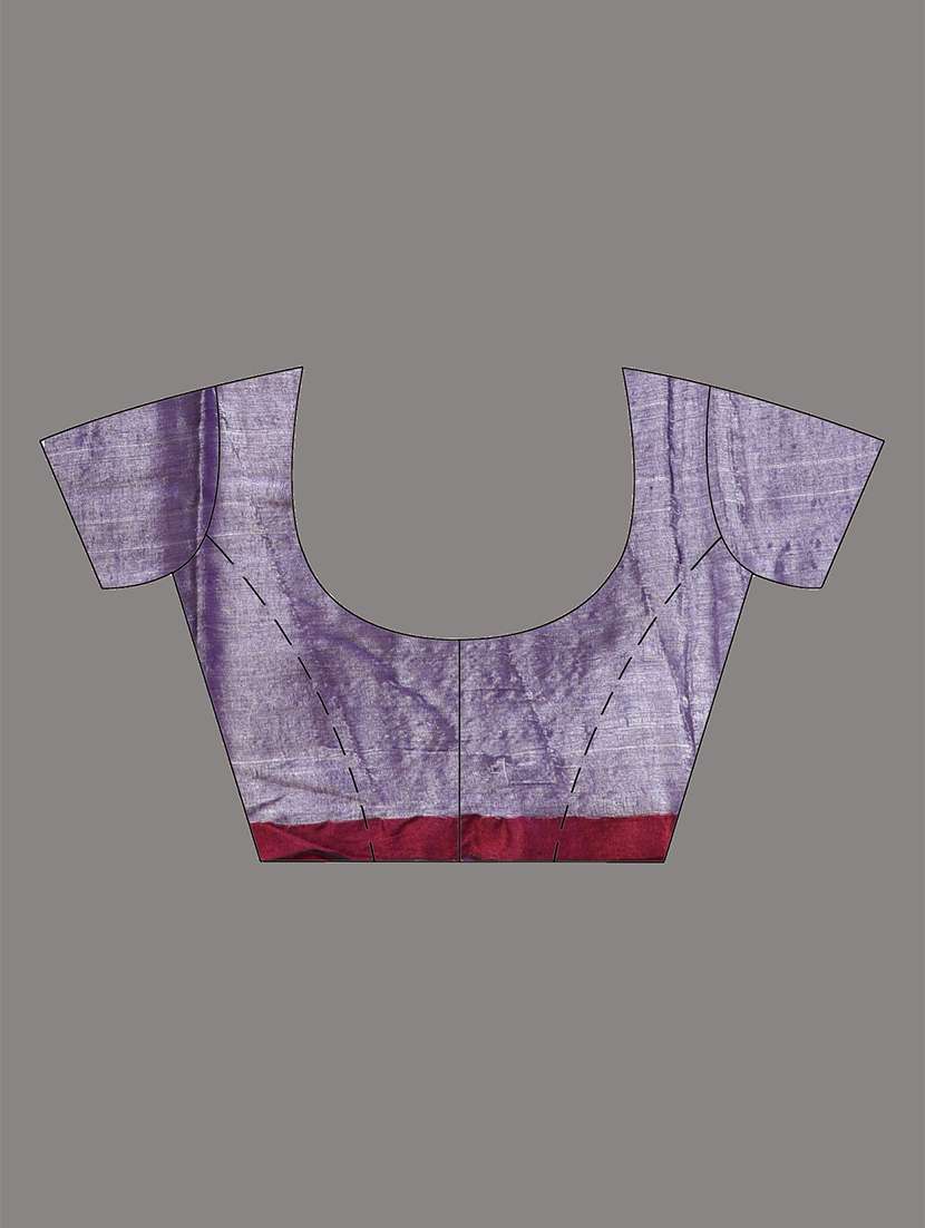 women solid casual wear saree with blouse - 21908337 -  Standard Image - 6