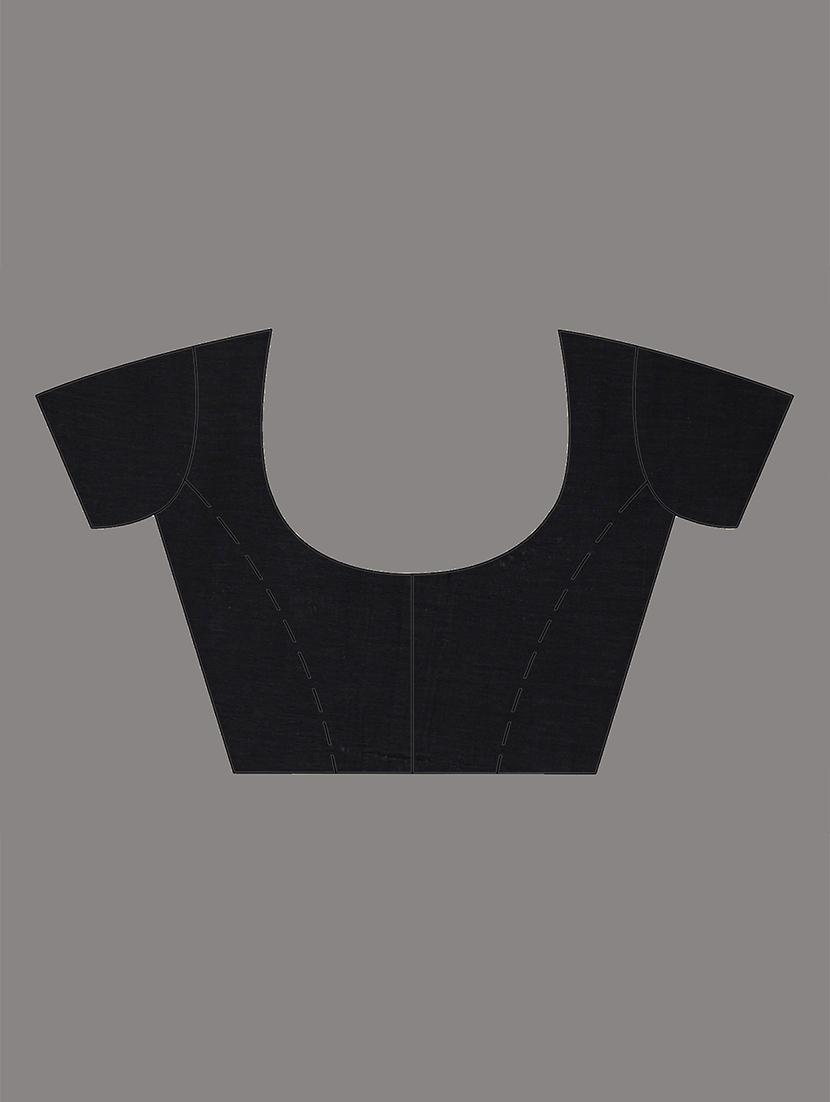 women solid casual wear saree with blouse - 21908343 - Standard Image - 6