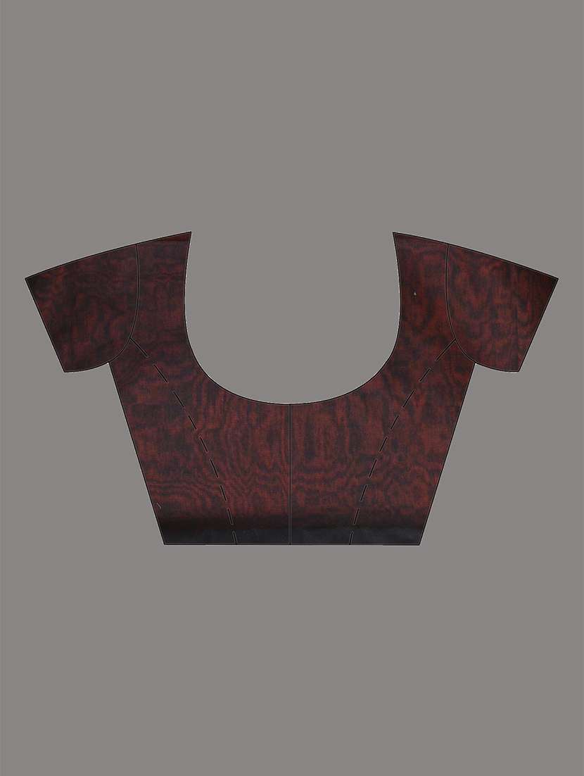 women orange handloom saree with blouse - 21908368 -  Standard Image - 6