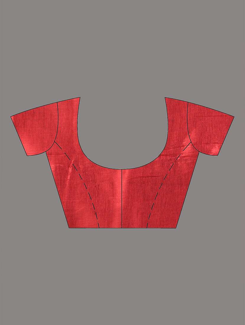 women solid casual wear saree with blouse - 21908407 -  Standard Image - 6