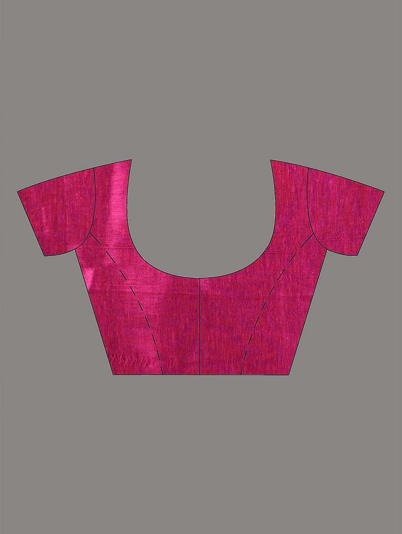 women solid casual wear saree with blouse - 21908417 - Standard Image - 6
