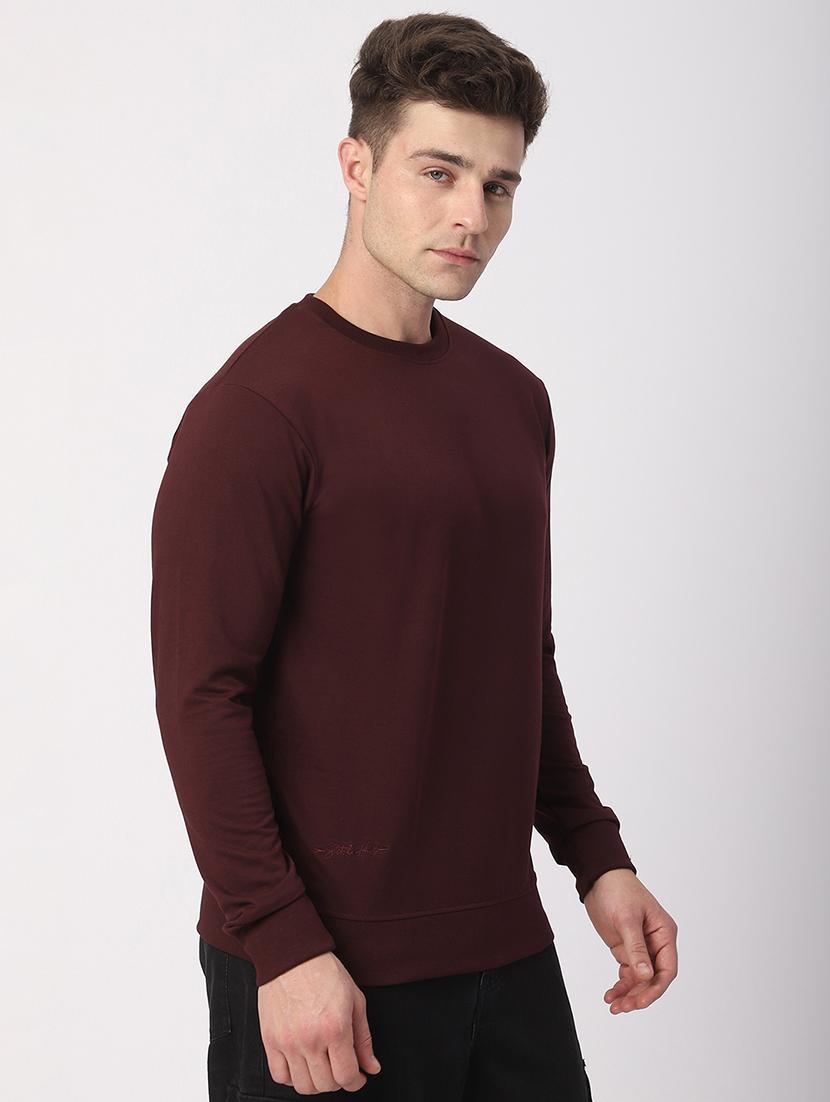 men solid long sleeve regular fit t-shirt - 21908779 - Standard Image - 1