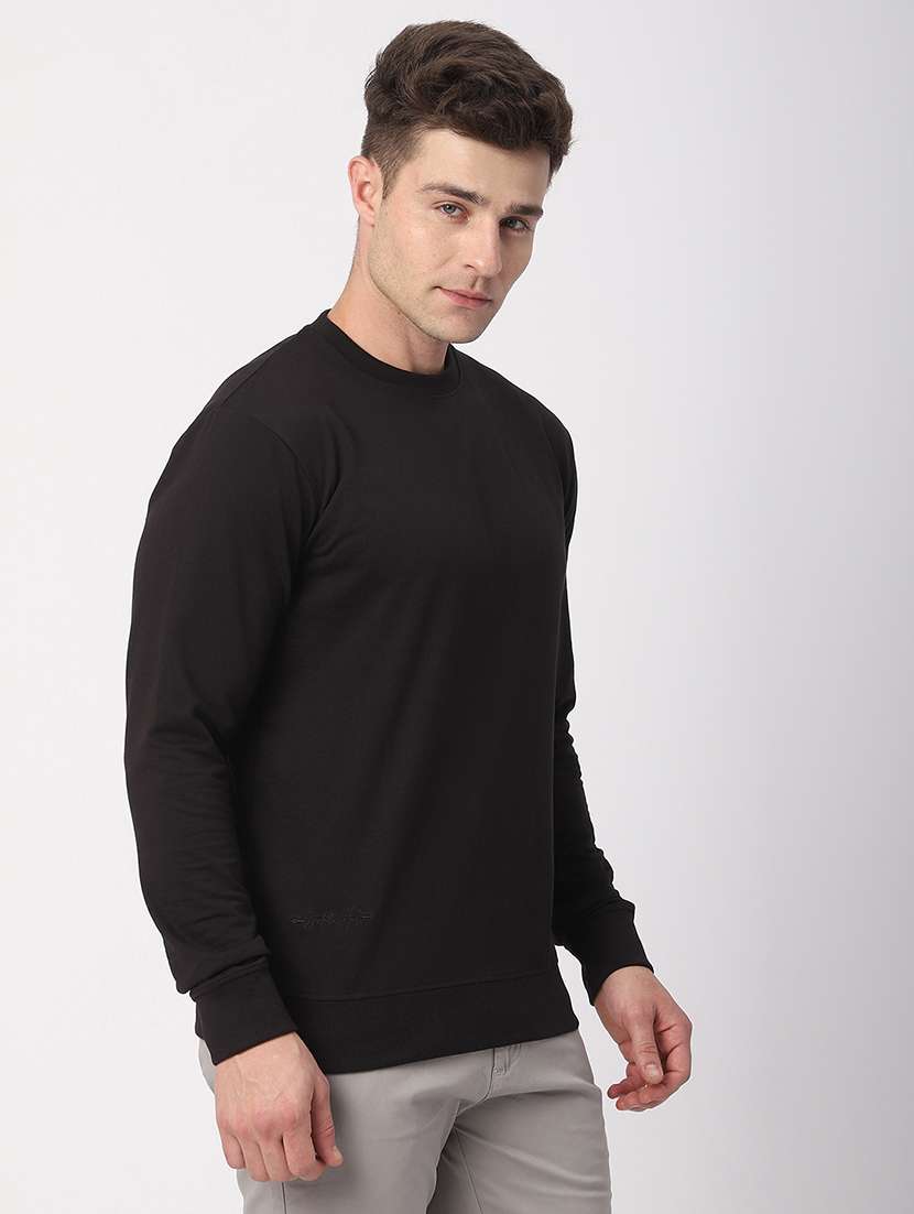men solid long sleeve regular fit t-shirt - 21908783 -  Standard Image - 1